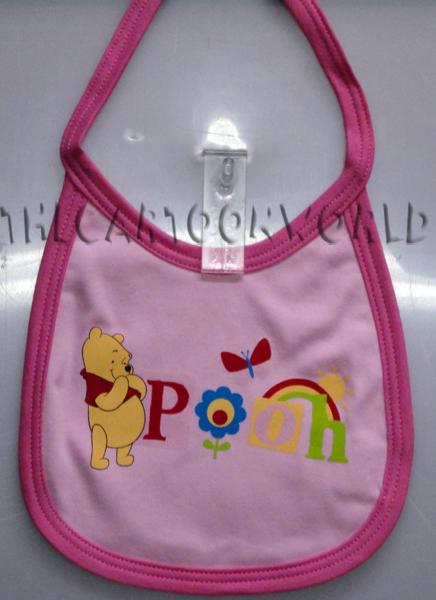 Bavaglio Bavetta ORIGINALE Disney - WINNIE THE POOH - rosa
