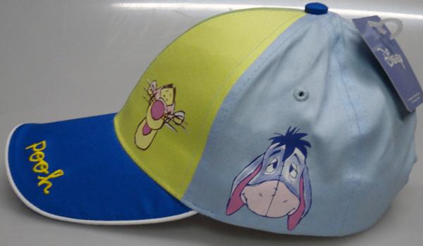 CAPPELLO con Visiera - BERRETTO Disney WINNIE THE POOH blu 52/54 cm