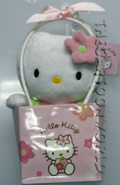 Peluche DISNEY SANRIO HELLO KITTY 15cm con SCATOLINA