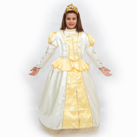 VESTITO COSTUME Maschera di CARNEVALE - LA PRINCIPESSA