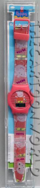 OROLOGIO da POLSO LCD DISNEY - PEPPA PIG fango