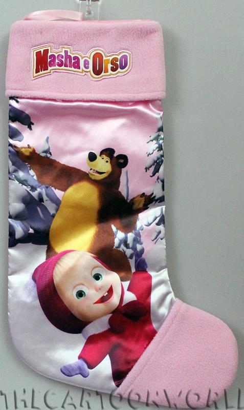 CALZA BEFANA in Peluche DISNEY - MASHA e ORSO