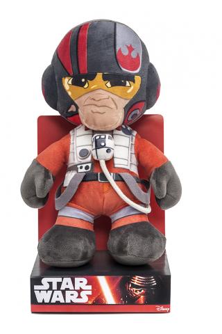 PELUCHE DISNEY - STAR WARS - POE DAMERON 30 cm