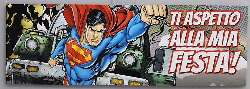 BLOCCHETTO DA 30 Inviti per Compleanno Festa DISNEY - SUPERMAN