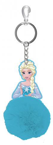 PORTACHIAVE PELUCHE con personaggio in Vinile DISNEY FROZEN - ELSA