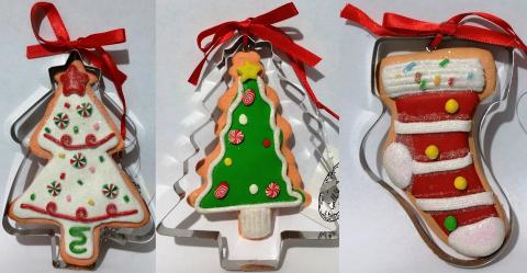 Decorazione Natalizia per Albero di natale - in FIMO - ALBERO di Natale Calza