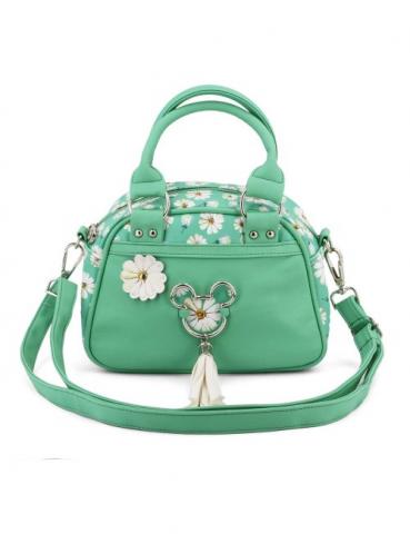 BORSA con Tracolla Amovibile - Disney MINNIE - Bowling Aqua