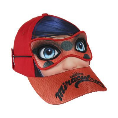 CAPPELLO con Visiera e Mascherina - BERRETTO MIRACULOUS - LADYUBUG