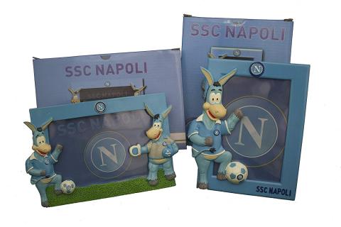 CORNICE PORTAFOTO 3D in Resina - SSC NAPOLI