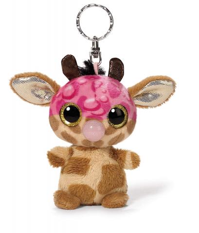 PORTACHIAVE PELUCHE NICI NICIDOOS - Giraffa Neenee - 9 cm