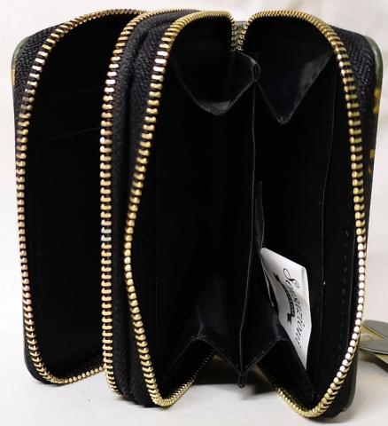 BORSELLINO 2 zip Portafoglio Portamonete SENSAZIONI FIRENZE - Donna