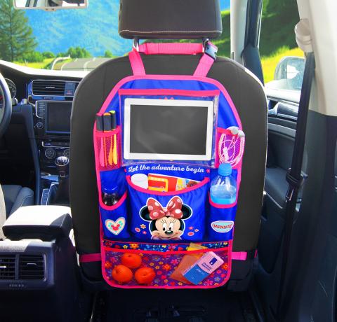Portaoggetti multitasche per auto e Passegino - DISNEY MINNIE