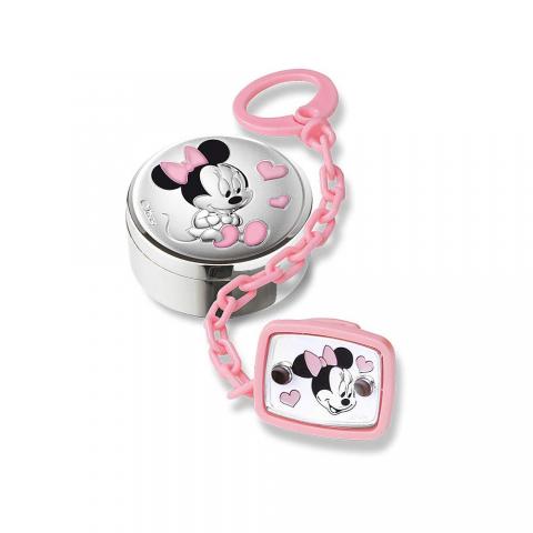 Box Scatola Porta Dentini piu' Spilla portaciuccio DISNEY - MINNIE
