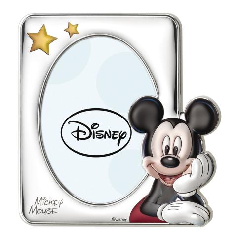 CORNICE PORTAFOTO 3D in ARGENTO - DISNEY TOPOLINO