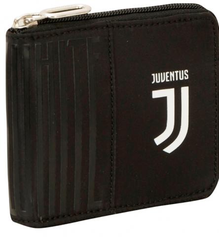 Portafoglio Portamonete JUVENTUS Black and white Ufficiale ed Originale