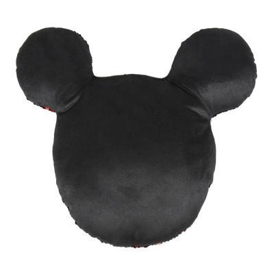 PELUCHE CUSCINO SAGOMATO con PAJETS Girabrilla DISNEY MICKEY TOPOLINO 30x30 Cm