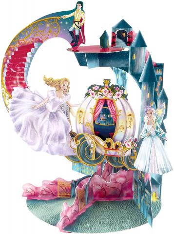 BIGLIETTO AUGURI - 3D Pop-Up CENERENTOLA