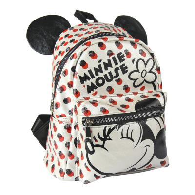 BORSA ZAINO CASUAL MODA SIMILICUIR in ECOPELLE - Disney MINNIE