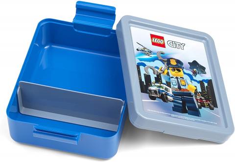 Portamerenda con BORRACCIA in Plastica - LEGO City