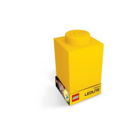 LAMPADA in Silicone a LEGO - gialla