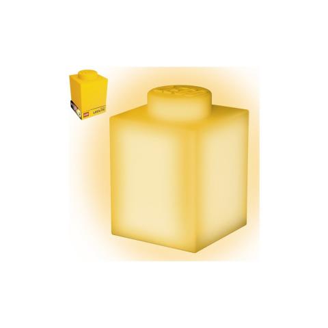 LAMPADA in Silicone a LEGO - gialla