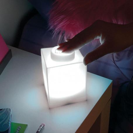 LAMPADA in Silicone LEGO - rosa