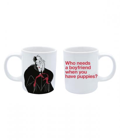 TAZZA CERAMICA - Disney Villains CRUDELIA da 320 ML