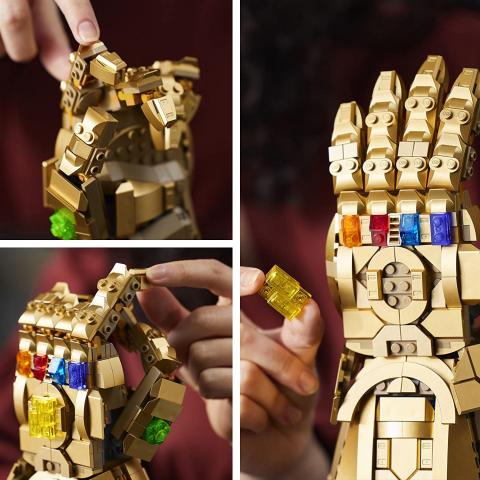 LEGO Super Heroes Marvel Guanto di Thanos, Avengers, Regalo per  76191