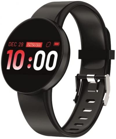 SMART WATCH seven NERO android e ios OROLOGIO da polso DIGITALE fitness