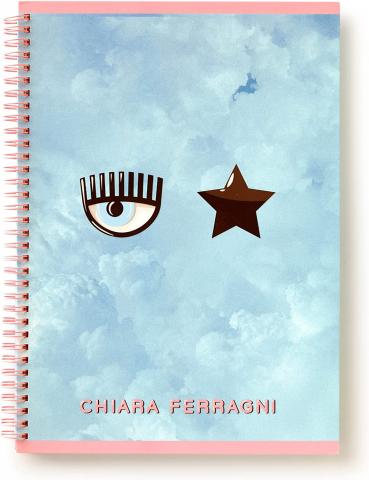 4 Quaderni Skip Pigna Maxi Chiara Ferragni, Formato A4