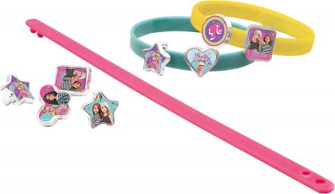 Fantastico set 3 BRACCIALI con 18 accessori - BARBIE