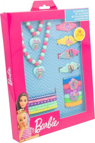 Set Accessori per Capelli - 18 pezzi - BARBIE