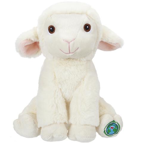 PELUCHE Ecologico YOUR PLANET - AGNELLO - 25 cm