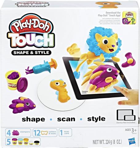 Play-Doh- Touch-Set di Booster per Capelli, plastilina, B9018100