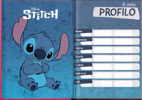 DIARIO AGENDA SCUOLA SEVEN - DISNEY STITCH - 12 Mesi