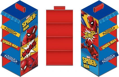 Organizer per armadio da appendere - 4 scomparti, MARVEL SPIDERMAN