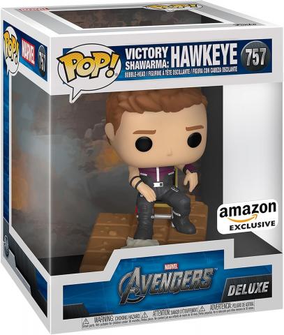 Pop Figura Marvel Avengers Hawkeye Victory Shawarma Esclusiva Funko