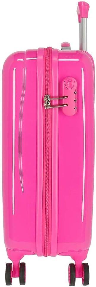 TROLLEY RIGIDO DA VIAGGIO Valigia DISNEY MINNIE Love - cm 55x38x20 bagaglio a mano