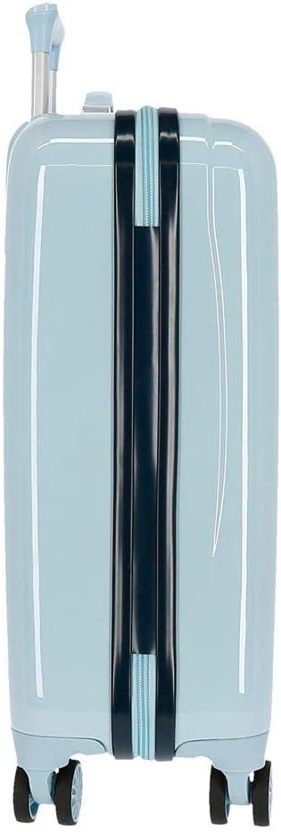 TROLLEY RIGIDO DA VIAGGIO Valigia DISNEY FROZEN DUE Winter - cm 55x38x20 bagaglio a mano
