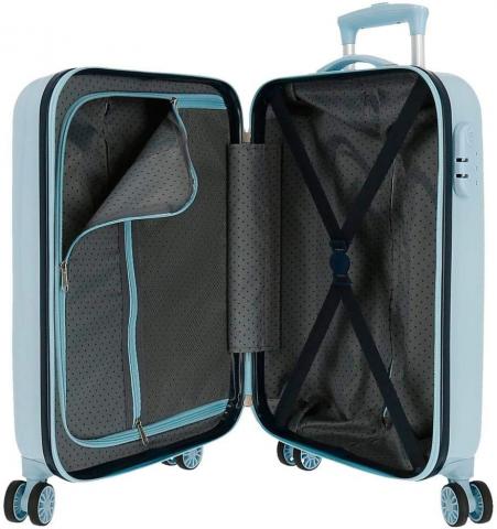 TROLLEY RIGIDO DA VIAGGIO Valigia DISNEY FROZEN DUE Winter - cm 55x38x20 bagaglio a mano