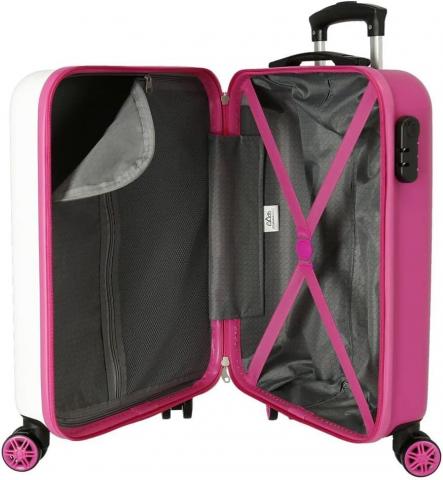 TROLLEY RIGIDO DA VIAGGIO Valigia DISNEY Topolino e Minnie New York - cm 55x38x20 bagaglio a mano