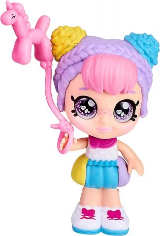 Kindi Kids Minis Collectable Ferris Wheel Carnival Playset and Rainbow Kate Posable Bobble Head Figurine