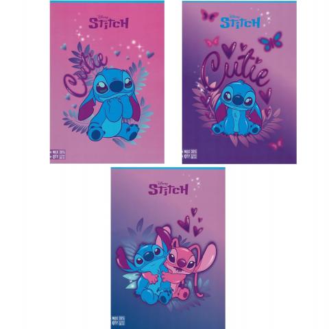 5 Quadernoni Quaderni maxi A/4 SEVEN - Disney STITCH - Rigature varie