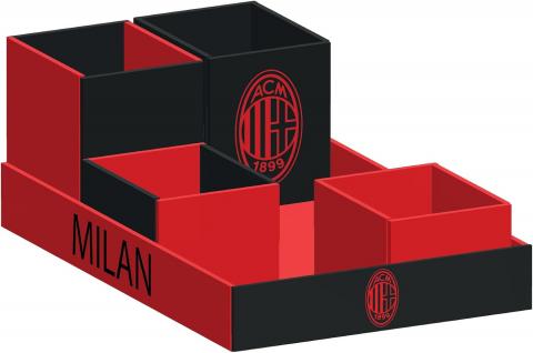 PORTAPENNE portaccessori da scrivania SEVEN / MILAN desktop organizer prodotto UFFICIALE