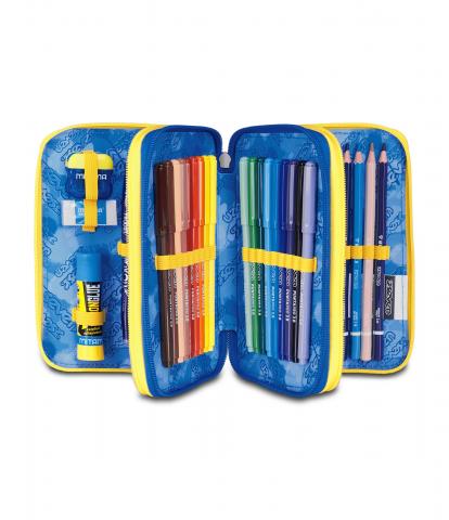 ASTUCCIO 3 ZIP SEVEN  COMPLETO di 45 PEZZI HIDDEN SPOT BOY