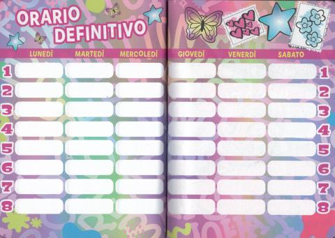DIARIO AGENDA SCUOLA datato 2025/2026 Seven SJ GANG Girl