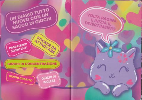 DIARIO AGENDA SCUOLA datato 2025/2026 SEVEN SJ GANG ANIMALI GIRL