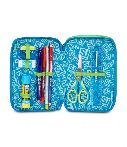 ASTUCCIO 3 ZIP SEVEN  COMPLETO di 45 PEZZI TIGER
