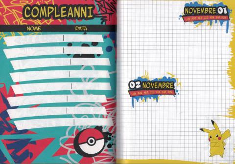DIARIO AGENDA SCUOLA SEVEN - POKEMON - 10 Mesi