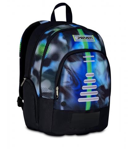ZAINO Seven DUAL - WRITE DOWN - blu